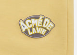 アクメドラビ(acme' de la vie) SILICON EMBLEM LOGO SHORT PANTS LIGHT YELLOW