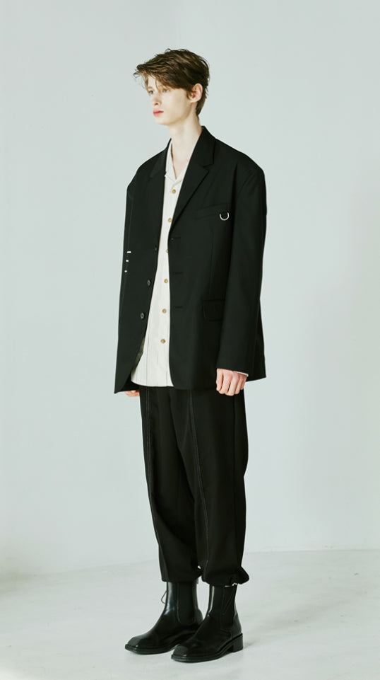 SSY(エスエスワイ) 3tip oversizr single blazer(3 button)