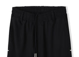 SSY(エスエスワイ) Bell-bottom banding slacks bootcut black