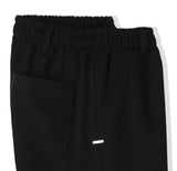 SSY(エスエスワイ) Bell-bottom banding slacks bootcut black