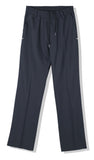 SSY(エスエスワイ) Bell-bottom banding slacks bootcut grey