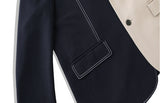 SSY(エスエスワイ) Half stitch single blazer beige