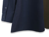 SSY(エスエスワイ) Half & half solid pocket shirt khaki