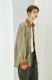 SSY(エスエスワイ) Half complex brown check shirt