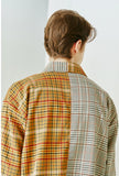 SSY(エスエスワイ) Half complex brown check shirt