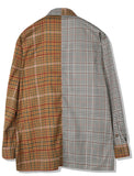 SSY(エスエスワイ) Half complex brown check shirt