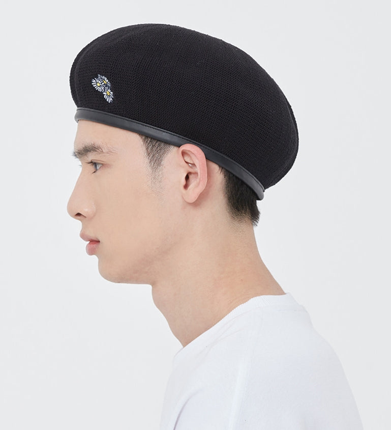 ロマンティッククラウン(ROMANTIC CROWN) FLOWERS BERET_BLACK