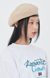 ロマンティッククラウン(ROMANTIC CROWN) FLOWERS BERET_OATMEAL