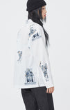 ロマンティッククラウン(ROMANTIC CROWN) CONSTELLATION SHIRT_WHITE