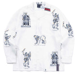 ロマンティッククラウン(ROMANTIC CROWN) CONSTELLATION SHIRT_WHITE