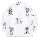 ロマンティッククラウン(ROMANTIC CROWN) CONSTELLATION SHIRT_WHITE