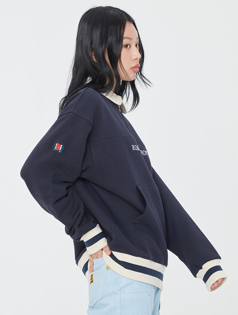 ロマンティッククラウン(ROMANTIC CROWN) RMTC CLUB ANORAK_NAVY