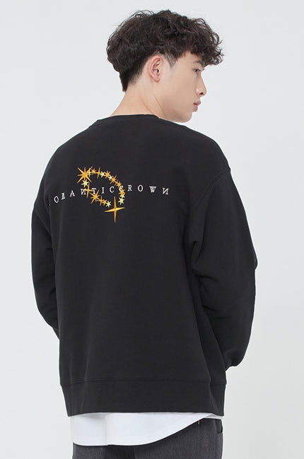 ロマンティッククラウン(ROMANTIC CROWN) ROMANTIC LILY SWEAT SHIRT_BLACK