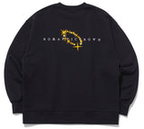 ロマンティッククラウン(ROMANTIC CROWN) ROMANTIC LILY SWEAT SHIRT_BLACK