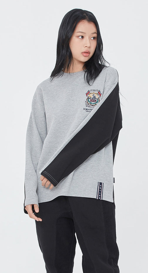 ロマンティッククラウン(ROMANTIC CROWN) RMTC CLUB LONG SLEEVES_GREY