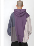 アジョバイアジョ（AJOBYAJO) Oversized Mixed Hoodie [Purple]