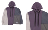 アジョバイアジョ（AJOBYAJO) Oversized Mixed Hoodie [Purple]
