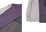 アジョバイアジョ（AJOBYAJO) Oversized Mixed Hoodie [Purple]