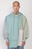 アジョバイアジョ（AJOBYAJO) Oversized Mixed Hoodie [Mint]