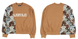 アジョバイアジョ（AJOBYAJO) Puppies Jacquard Oversized Sweatshirt [Beige]