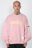 アジョバイアジョ（AJOBYAJO) Logo Oversized Sweatshirt [Pink]