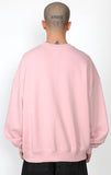 アジョバイアジョ（AJOBYAJO) Logo Oversized Sweatshirt [Pink]