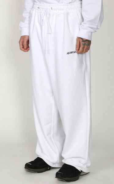 アジョバイアジョ（AJOBYAJO) FUKC PONR Sweat Pants [White]