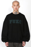 アジョバイアジョ（AJOBYAJO) FUKC Oversized Sweatshirt [Black]