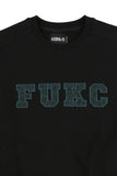 アジョバイアジョ（AJOBYAJO) FUKC Oversized Sweatshirt [Black]