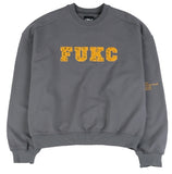 アジョバイアジョ（AJOBYAJO) FUKC Oversized Sweatshirt [Grey]