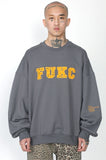 アジョバイアジョ（AJOBYAJO) FUKC Oversized Sweatshirt [Grey]