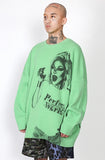 アジョバイアジョ（AJOBYAJO) Bambi Oversized Sweater [Green]