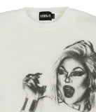 アジョバイアジョ（AJOBYAJO) Bambi Oversized Sweater [Ivory]