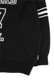 アジョバイアジョ（AJOBYAJO) Football Oversized Sweater [Black]