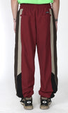 アジョバイアジョ（AJOBYAJO) Fourfold Nylon Athletic Pants [Burgundy]