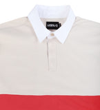 アジョバイアジョ（AJOBYAJO) Logo Embossed Polo Shirt [Ivory]