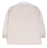 アジョバイアジョ（AJOBYAJO) Logo Embossed Polo Shirt [Ivory]