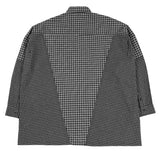 アジョバイアジョ（AJOBYAJO) Cross Mixed check Shirt [Black]