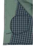 アジョバイアジョ（AJOBYAJO) Cross Mixed check Shirt [Green]