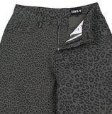 アジョバイアジョ（AJOBYAJO) Leopard Washed Cotton Pants [Charcoal]