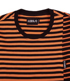 アジョバイアジョ（AJOBYAJO) Stripe Mixed Long Sleeve [Orange]