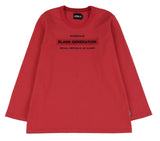 アジョバイアジョ（AJOBYAJO) Blank Generation Long Sleeve [Red]