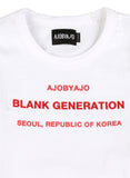 アジョバイアジョ（AJOBYAJO) Blank Generation Long Sleeve [White]