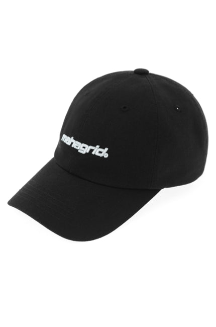 mahagrid (マハグリッド)   MECHANIC LOGO BALL CAP [BLACK]