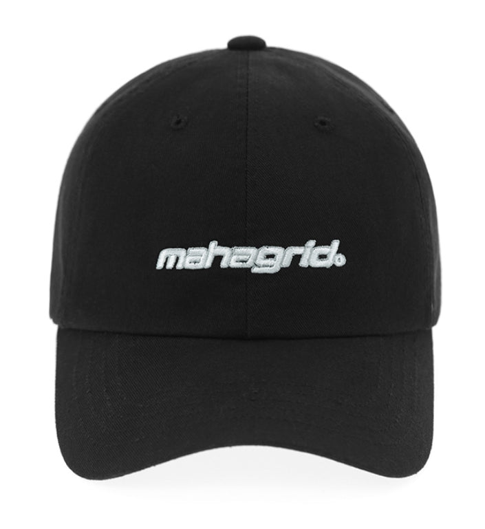 mahagrid (マハグリッド)   MECHANIC LOGO BALL CAP [BLACK]