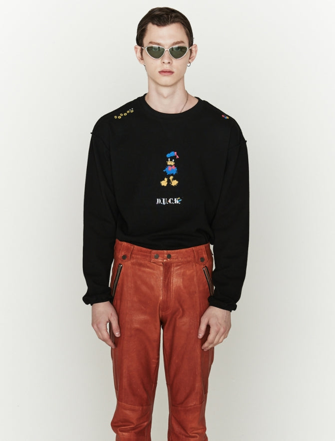 ORDINARY PEOPLE(オーディナリーピープル) [ ORDINARYPEOPLE X DISNEY ] ARTIST DONALD BLACK SLEEVES