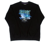 ORDINARY PEOPLE(オーディナリーピープル)  [ ORDINARYPEOPLE X DISNEY ] HALLOWEEN GOOFY BLACK SWEATSHIRTS