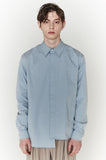 ORDINARY PEOPLE(オーディナリーピープル)  UNBALANCED DETAIL BLUEGREY SHIRTS