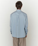 ORDINARY PEOPLE(オーディナリーピープル)  UNBALANCED DETAIL BLUEGREY SHIRTS
