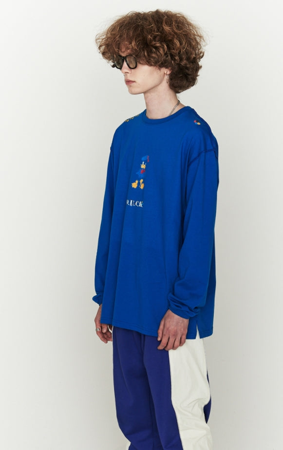 ORDINARY PEOPLE(オーディナリーピープル) [ ORDINARYPEOPLE X DISNEY ] ARTIST DONALD BLUE SLEEVES